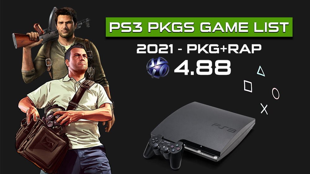 PS3 PKGs Game List 