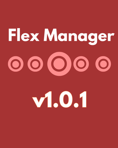 Flex Manager v1.0.1